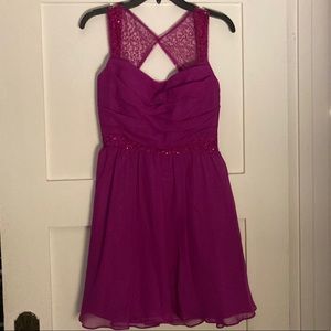 Berry Cocktail Dress